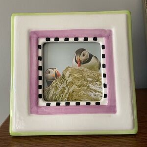 Porcelain Small Art Deco Frame
